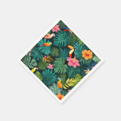 Serviette En Papier Paradis tropical Motif de la jungle (Coin)