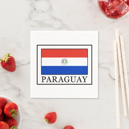Serviette En Papier Paraguay (En situation)