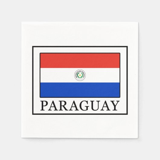Serviette En Papier Paraguay (Devant)