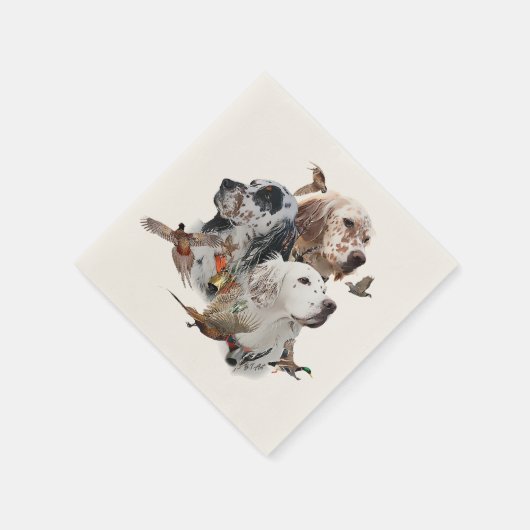 Serviette En Papier Paramètres anglais (Coin)