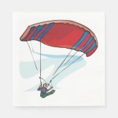 Serviette En Papier Parapente (Devant)