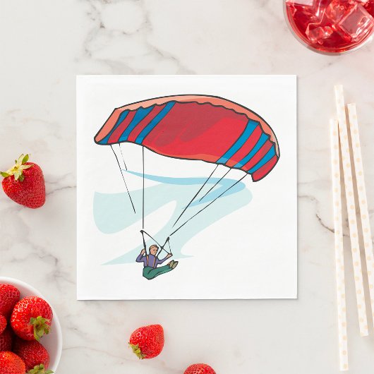 Serviette En Papier Parapente
