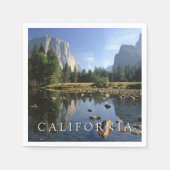 Serviette En Papier Parc national de Yosemite | Californie (Devant)