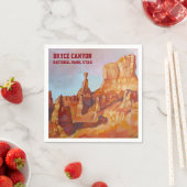 Serviette En Papier Parc national du Bryce Canyon (En situation)