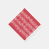 Serviette En Papier Parchemins blancs en brique (Coin)