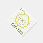 Serviette En Papier Parcours de golf à thème (Coin)