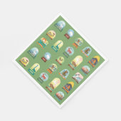 Serviette En Papier Parcs nationaux dans Green Napkins (Coin)
