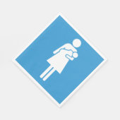 Serviette En Papier Parents Chambre Panneau Papier Napkins (Coin)