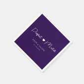 Serviette En Papier Parfait ! Élégant, Simpel (Coin)