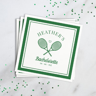 Serviette En Papier Parfait Match Dernier Swing Tennis Enterrement de