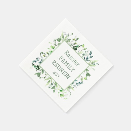 Serviette En Papier Parfait ! Serviettes personnalisées pour la réunio (Coin)