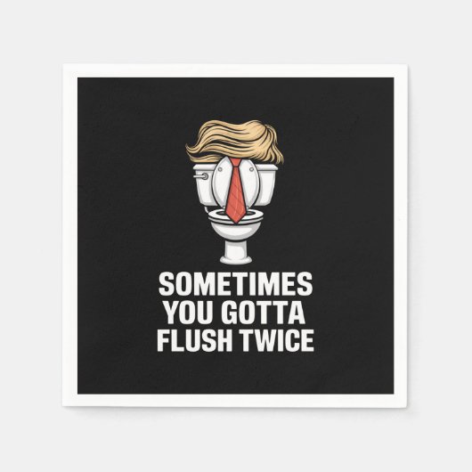 Serviette En Papier Parfois, Vous Devez Retirer Deux Fois (Devant)