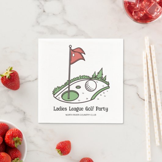 Serviette En Papier Pari-Tee Perfection (En situation)