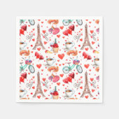 Serviette En Papier Paris (Devant)