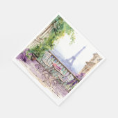 Serviette En Papier Paris (Coin)