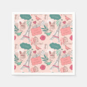 Serviette En Papier Paris (Devant)