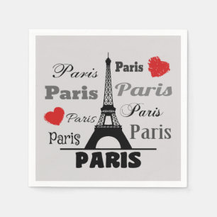 Serviette En Papier Paris