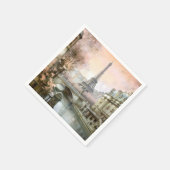 Serviette En Papier Paris (Coin)