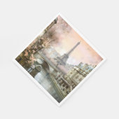 Serviette En Papier Paris (Coin)