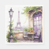 Serviette En Papier Paris (Devant)