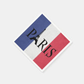 Serviette En Papier Paris (Coin)