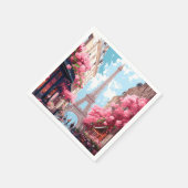 Serviette En Papier Paris  (Coin)