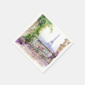 Serviette En Papier Paris (Coin)