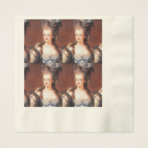 Serviette En Papier Paris Français Marie Antoinette Papier
