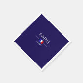 Serviette En Papier Paris France (Coin)