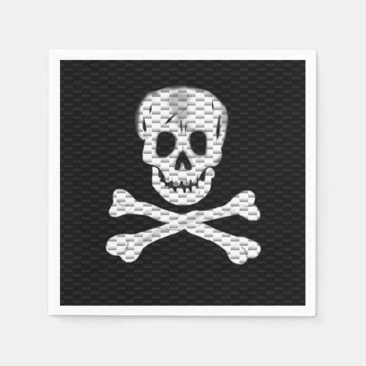 Serviette En Papier Parlez comme une journée de pirates (Devant)