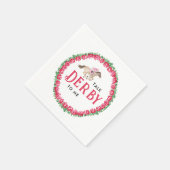 Serviette En Papier Parlez Derby à Moi | Mariage Derby Shower (Coin)