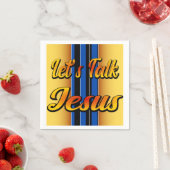 Serviette En Papier Parlons Jésus (En situation)