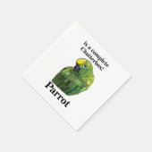 Serviette En Papier Parrot Bird Funny Tropical Birmingham Party (Coin)