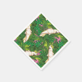 Serviette En Papier Parrot Pattern (Coin)