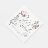Serviette En Papier Partea Fairytale Alice au pays des merveilles (Coin)