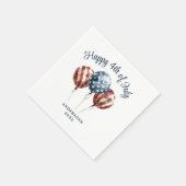 Serviette En Papier Parti 4 juillet patriotique (Coin)