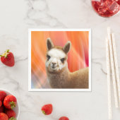 Serviette En Papier Parti Alpaca (En situation)