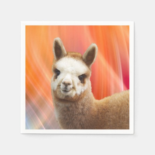 Serviette En Papier Parti Alpaca (Devant)