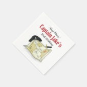 Serviette En Papier Parti Anniversaire de enfant mignon Pirate personn (Coin)