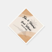 Serviette En Papier Parti d'adieu de la société de retraite (Coin)