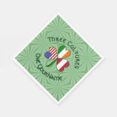 Serviette En Papier Parti d'anniversaire irlandais Shamrock (Coin)