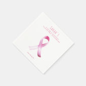 Serviette En Papier Parti de collecte de fonds pour le survivant du ca (Coin)