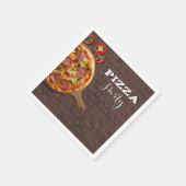 Serviette En Papier Parti de la pizza (Coin)