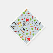 Serviette En Papier Parti de retraite des infirmières (Coin)