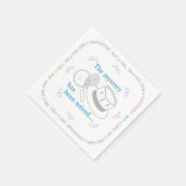 Serviette En Papier Parti de révélation de genre (Coin)