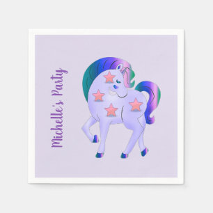 Serviette En Papier Parti des enfants de Unicorn