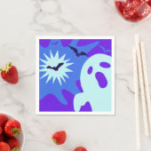 Serviette En Papier Parti d'Halloween Spooktaculaire rétro (En situation)