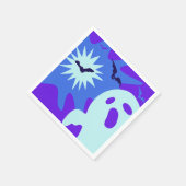 Serviette En Papier Parti d'Halloween Spooktaculaire rétro (Coin)