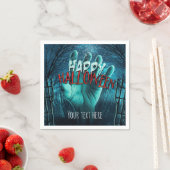Serviette En Papier Parti d'Halloween Zombie (En situation)
