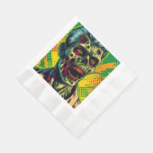 Serviette En Papier Parti d'Halloween Zombie éffrayant (Coin)